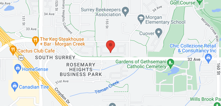 map of 114 15500 ROSEMARY HEIGHTS CRESCENT